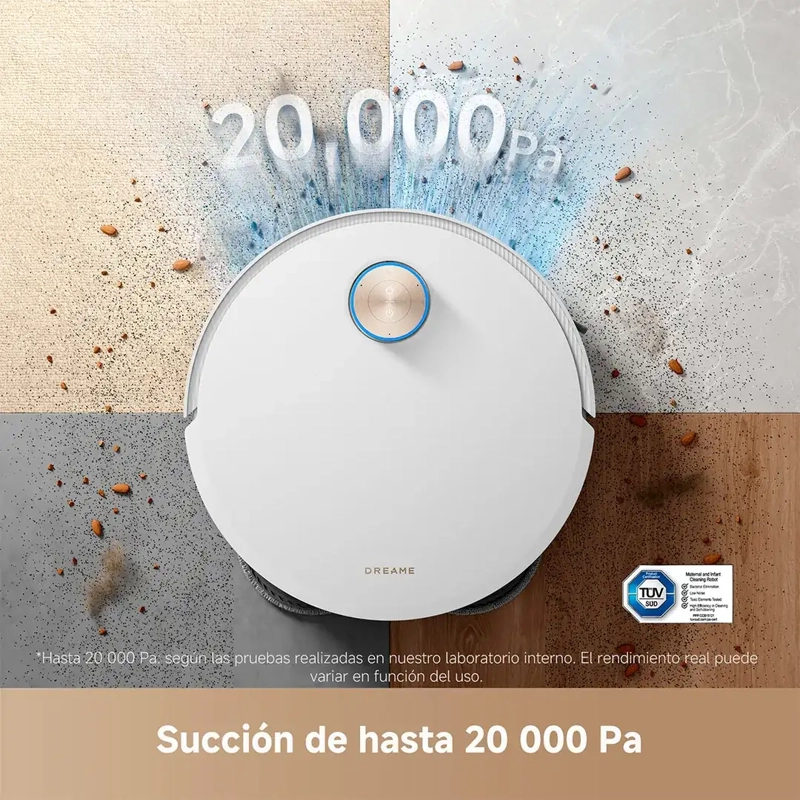 ROBOT 2 EN 1 ASPIRADOR TRAPEADOR DREAME X50 ULTRA COMPLETE - 6