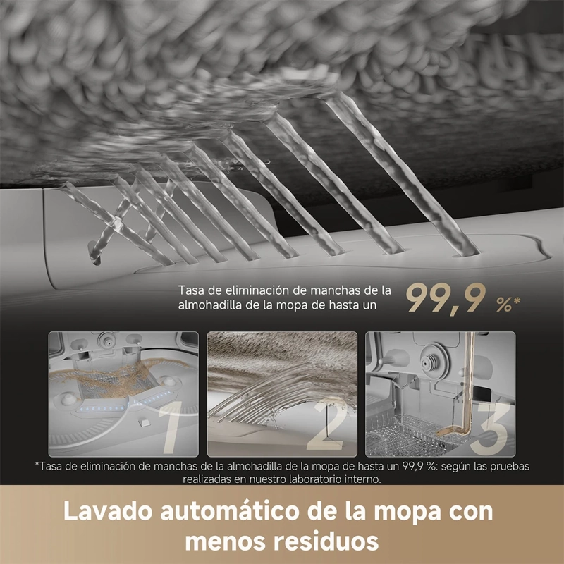ROBOT 2 EN 1 ASPIRADOR TRAPEADOR DREAME X50 ULTRA COMPLETE - 8
