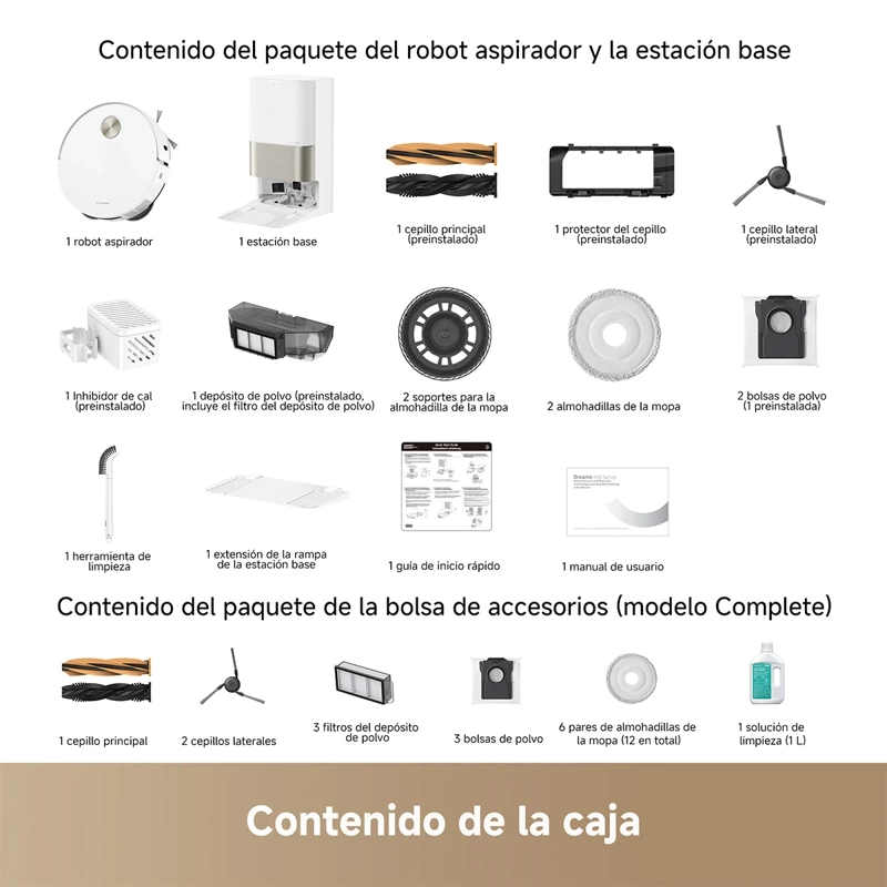 ROBOT 2 EN 1 ASPIRADOR TRAPEADOR DREAME X50 ULTRA COMPLETE - 10