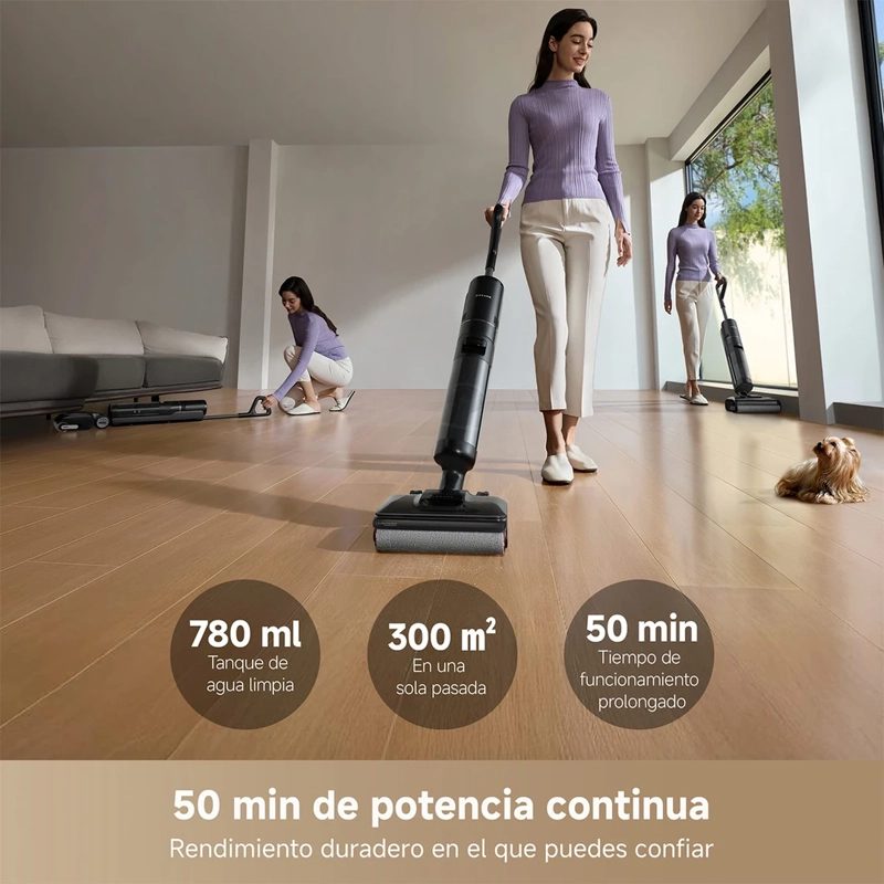ASPIRADORA VERTICAL DREAME INALÁMBRICA H12 PRO FLEXREACH - 6