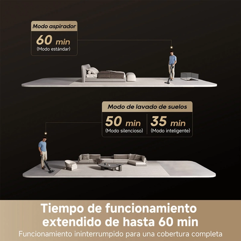 ASPIRADORA VERTICAL DREAME INALÁMBRICA H12 DUAL FLEXREACH - 11