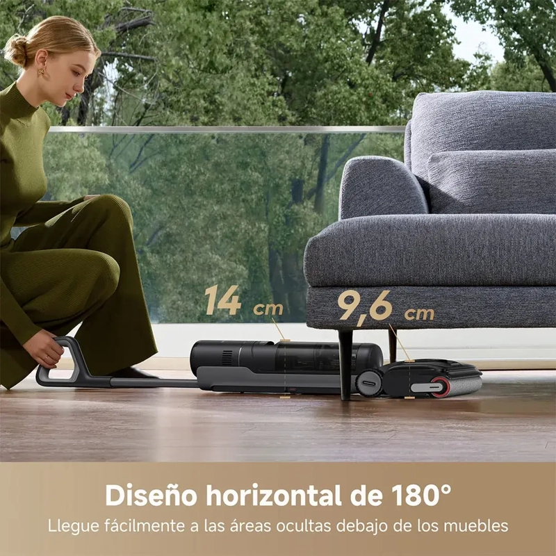 ASPIRADORA VERTICAL DREAME INALÁMBRICA H12 DUAL FLEXREACH - 6