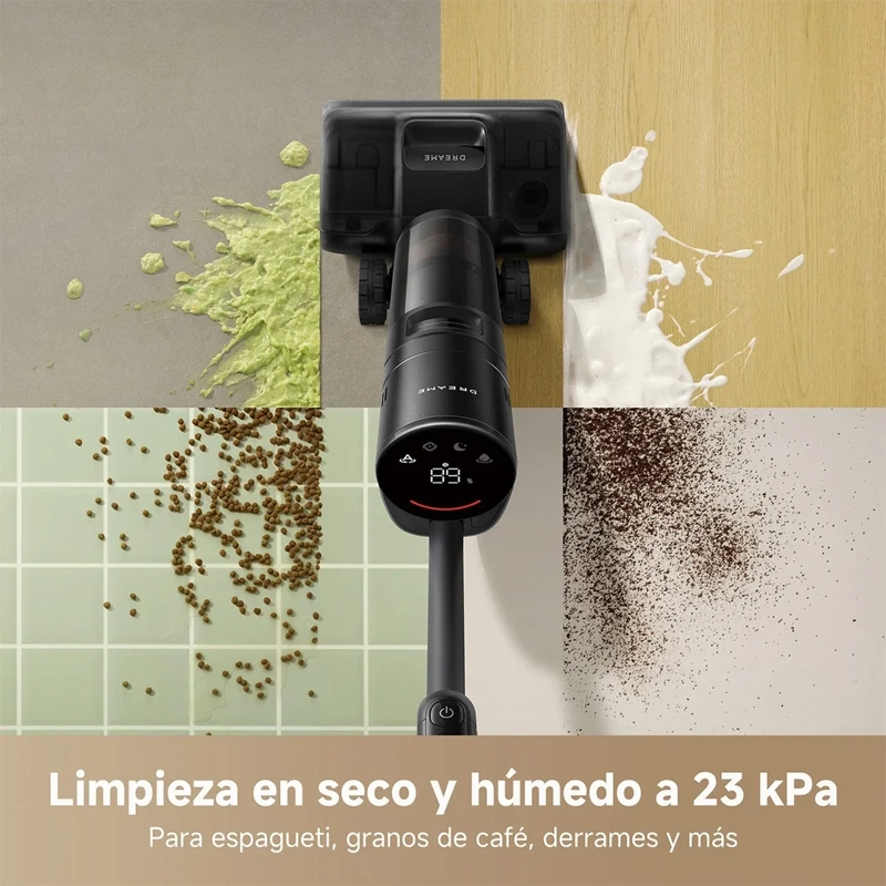 ASPIRADORA VERTICAL DREAME INALÁMBRICA H12 DUAL FLEXREACH - 10