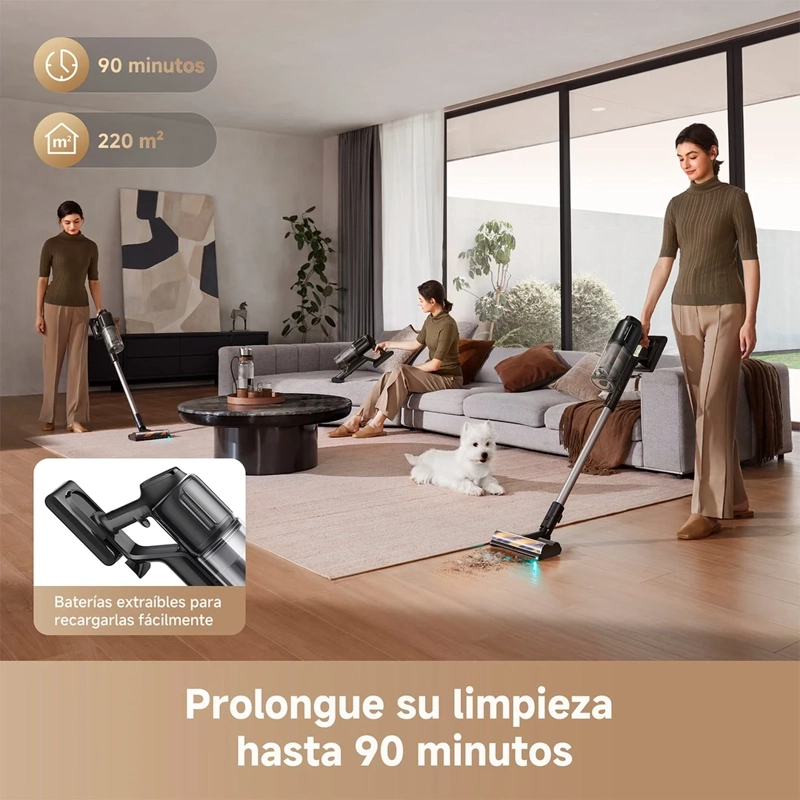 ASPIRADORA VERTICAL DREAME INALÁMBRICA R20 ULTRA - 5
