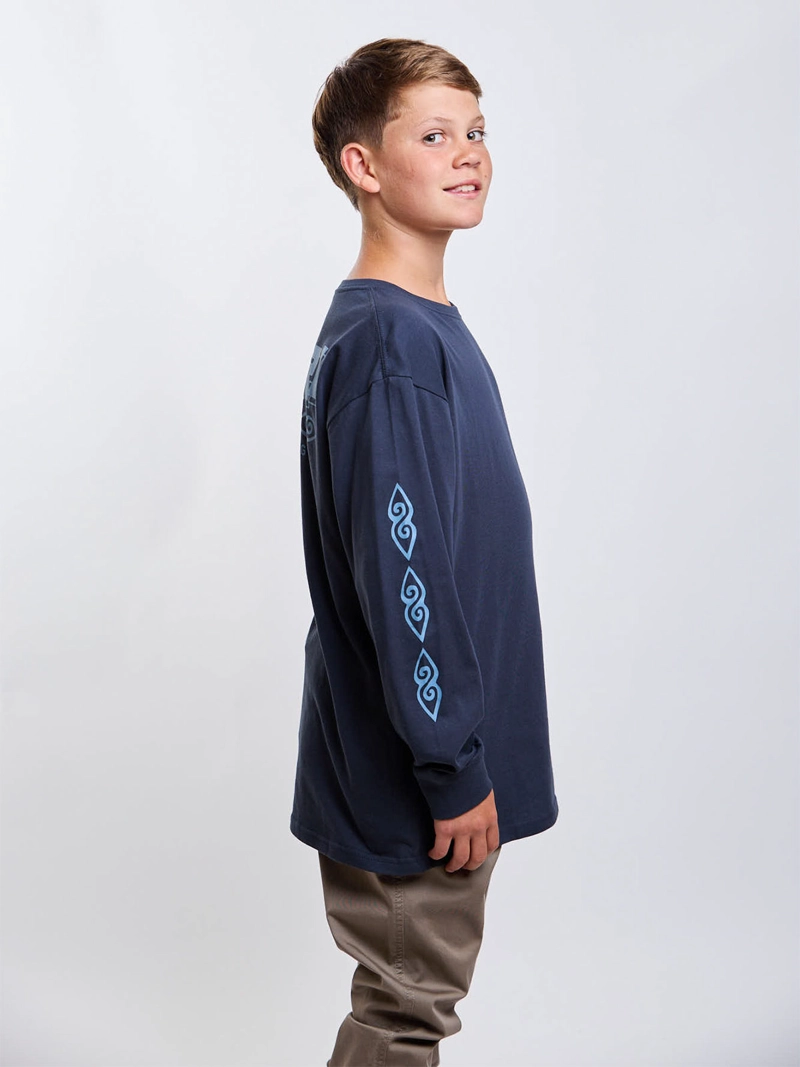 POLERA MANGA LARGA NIÑO RIP CURL - 2