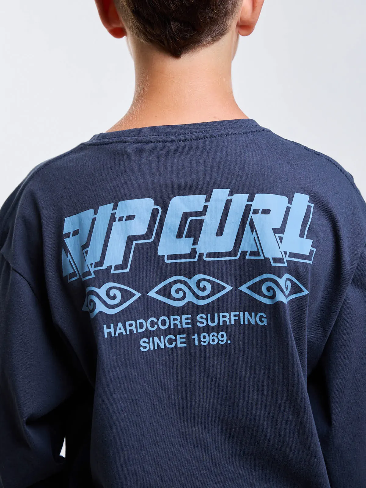 POLERA MANGA LARGA NIÑO RIP CURL - 5