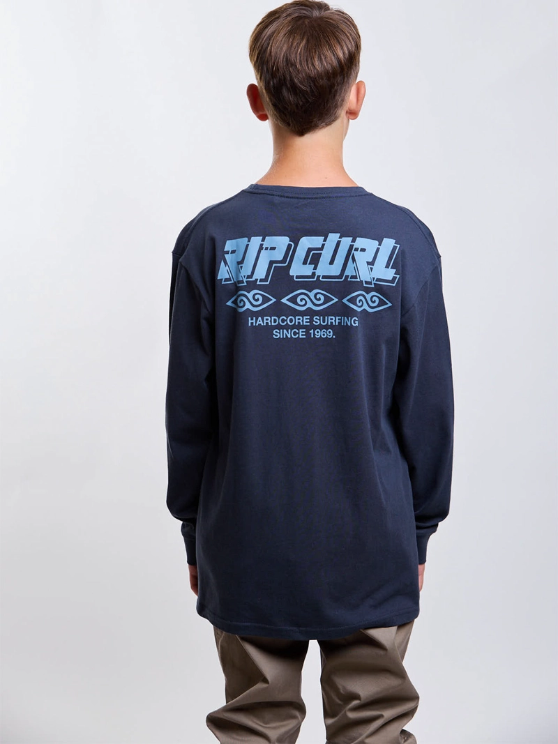 POLERA MANGA LARGA NIÑO RIP CURL - 4