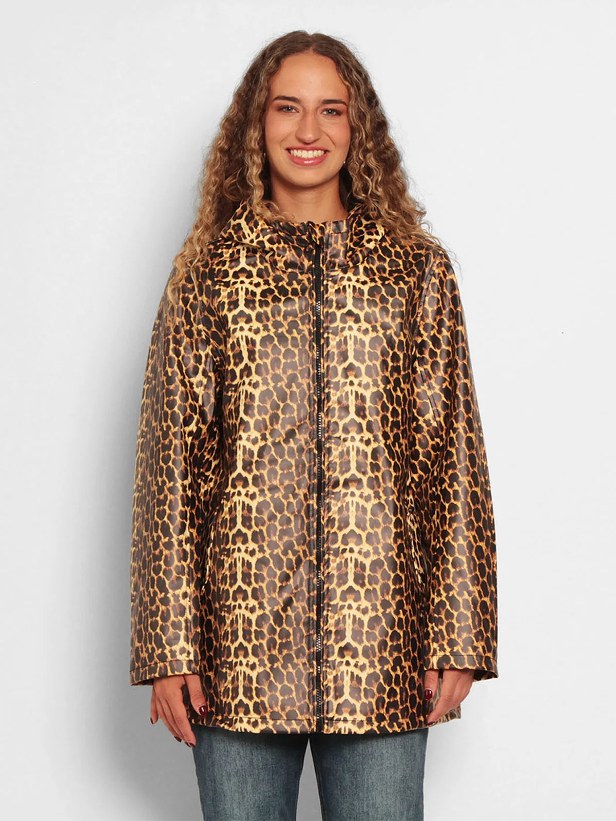 CHAQUETA MUJER WADOS MANGA LARGA IMPERMEABLE CAPUCHA - 1
