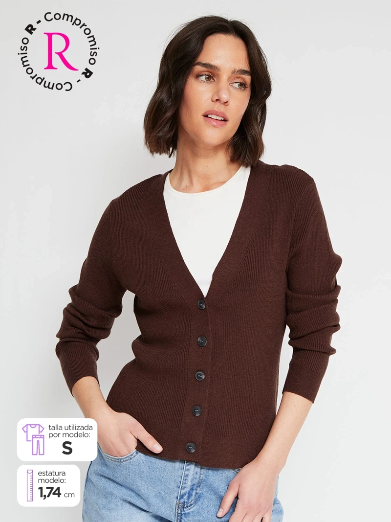 SWEATER MUJER MARQUIS BOTONES - 1