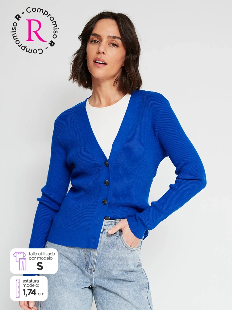 SWEATER MUJER MARQUIS BOTONES - 1