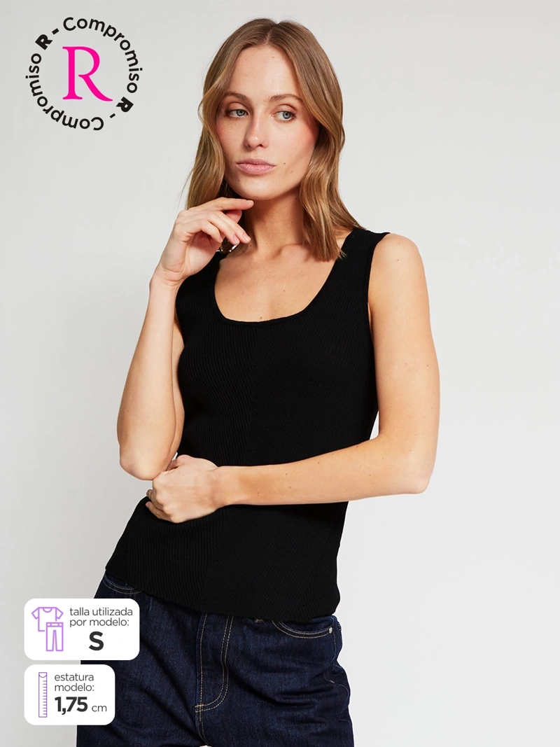 POLERA MUJER MARQUIS TEJIDA - 1
