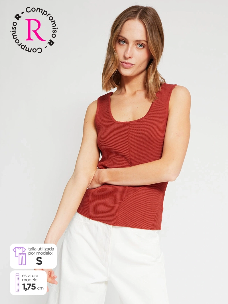 POLERA MUJER MARQUIS TEJIDA - 1