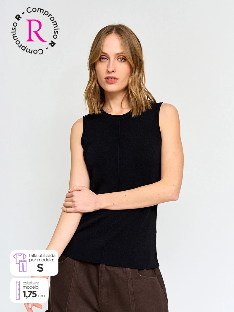 POLERA MUJER MARQUIS TEJIDA - 1