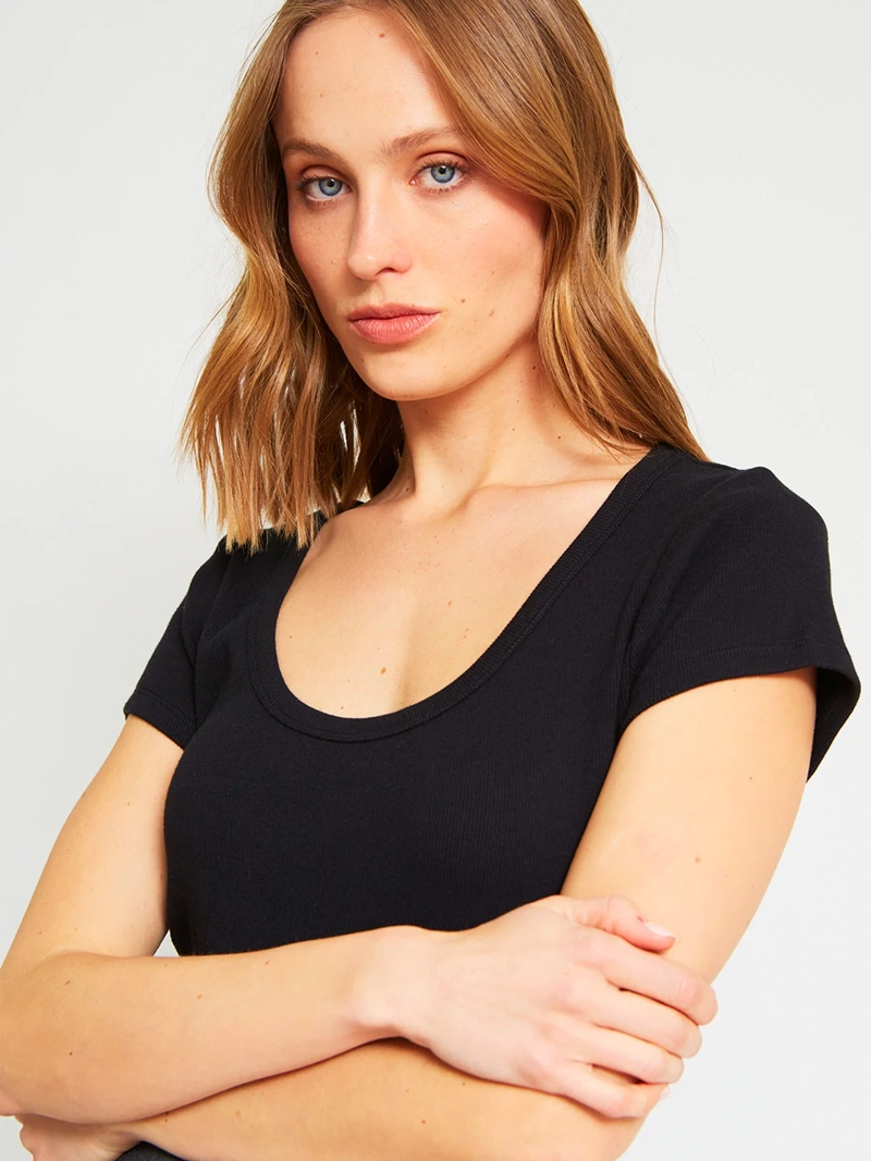 POLERA MUJER MARQUIS ALGODÓN CUELLO REDONDO - 3