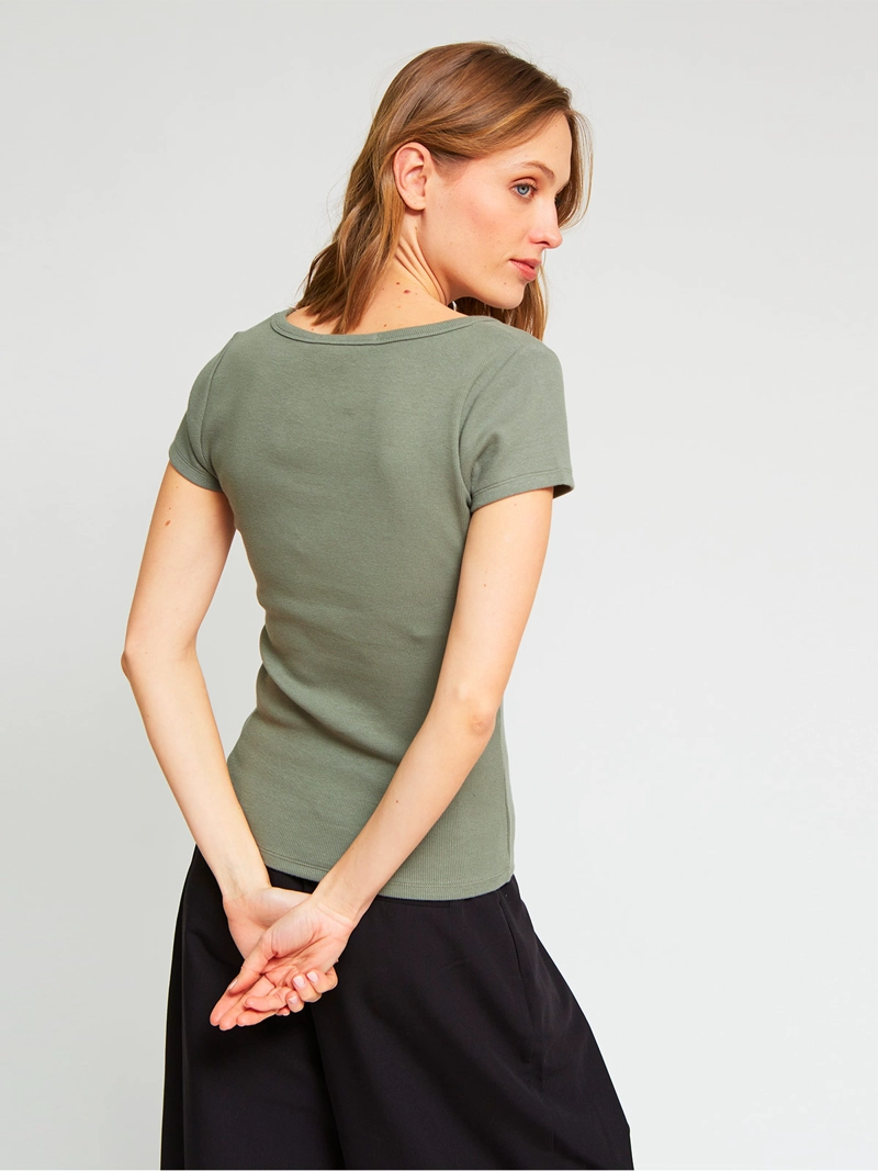 POLERA MUJER MARQUIS ALGODÓN CUELLO REDONDO - 2