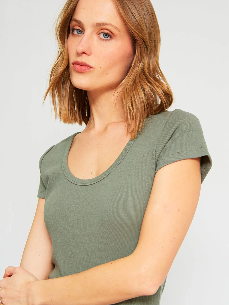 POLERA MUJER MARQUIS ALGODÓN CUELLO REDONDO - 3