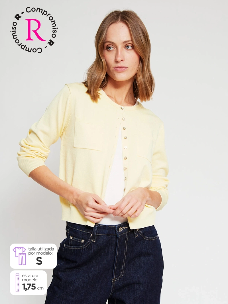 CARDIGAN MUJER MARQUIS BOLSILLOS - 1