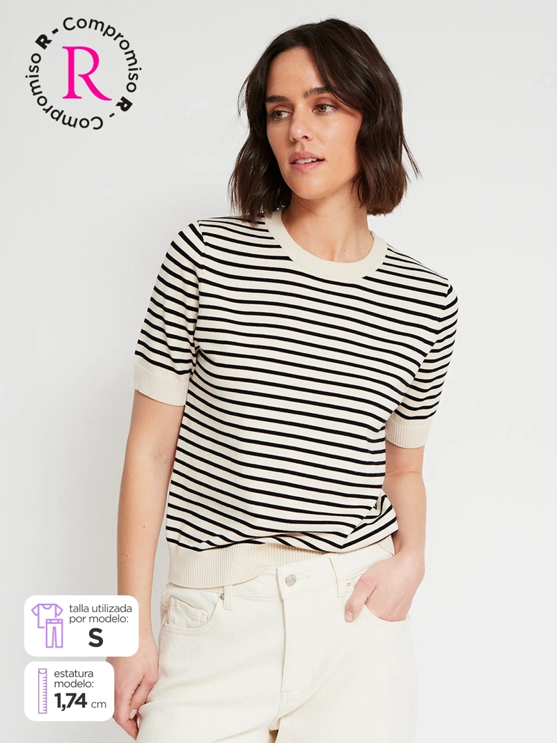 POLERA MUJER MARQUIS TEJIDA - 1