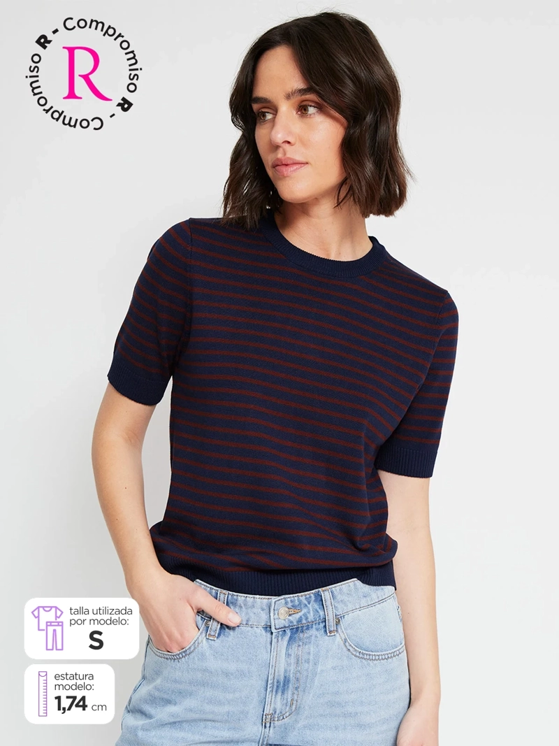 POLERA MUJER MARQUIS TEJIDA - 1