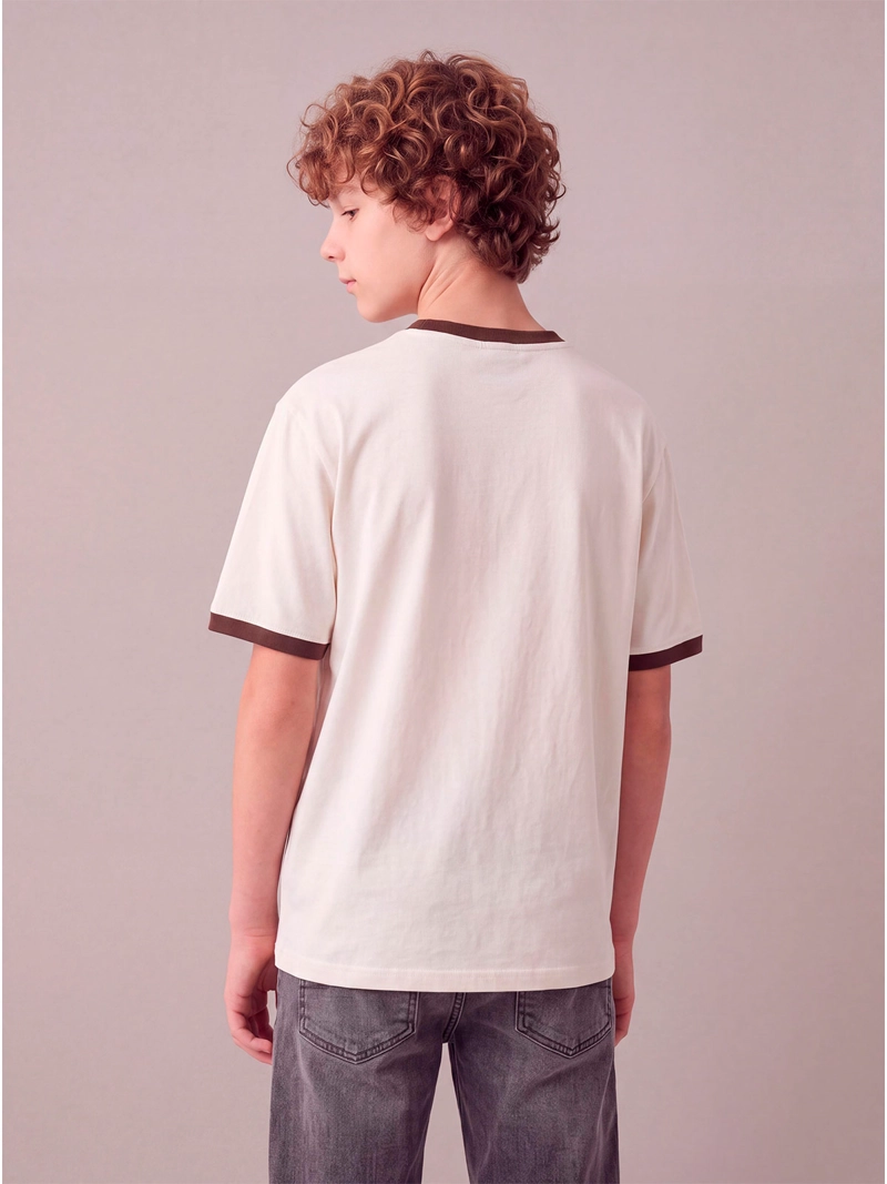 POLERA NIÑO CLOUDBREAK MANGA CORTA ALGODÓN RING - 2