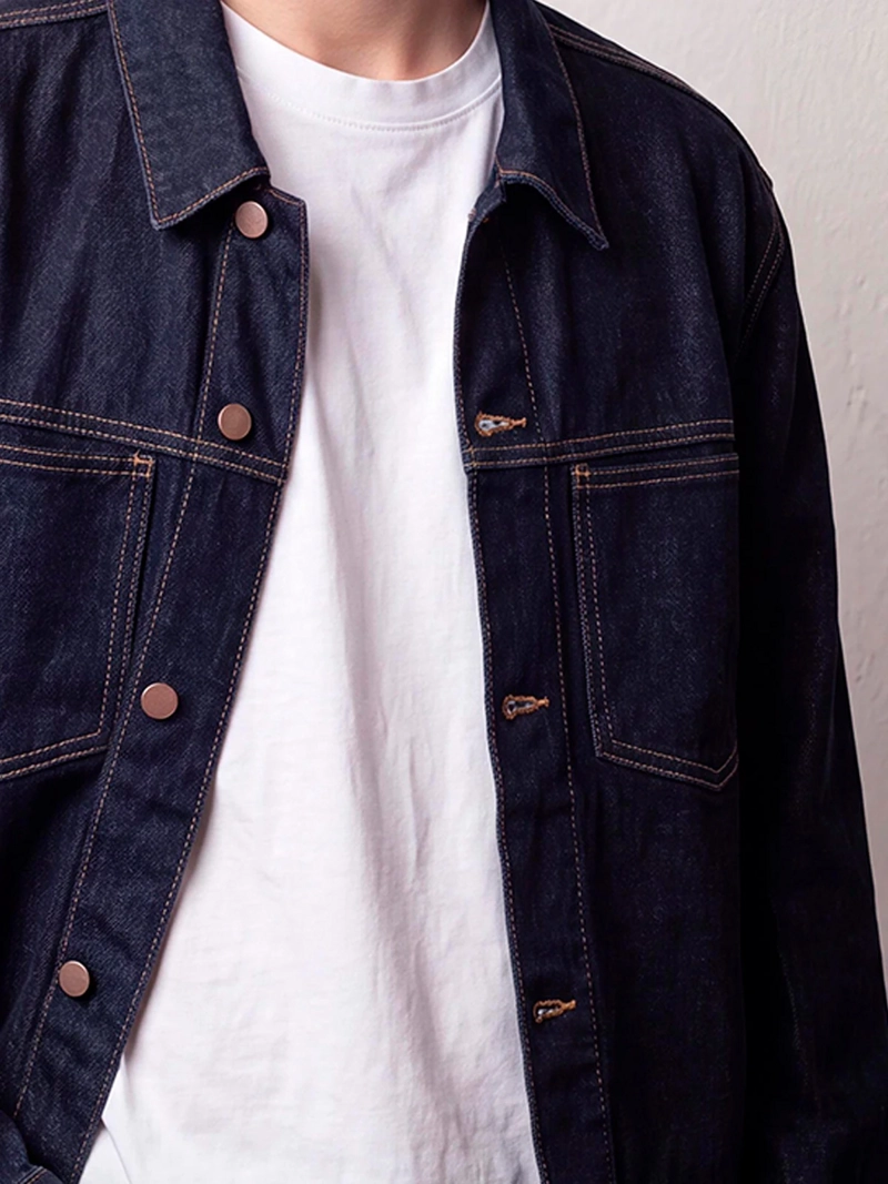 CHAQUETA HOMBRE INDEX ALGODÓN DENIM - 4