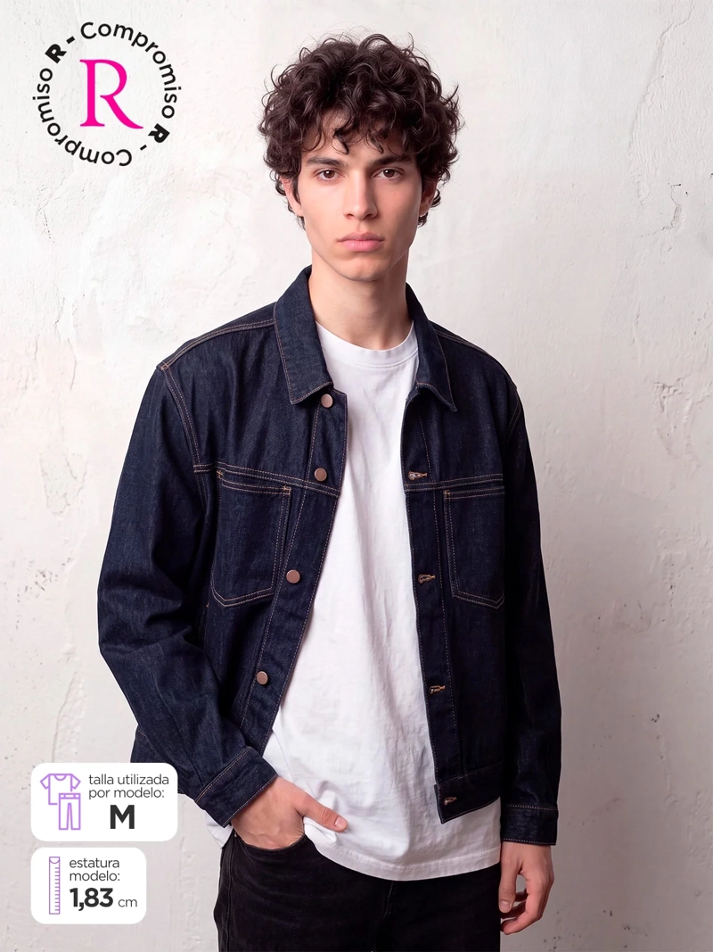 CHAQUETA HOMBRE INDEX ALGODÓN DENIM
