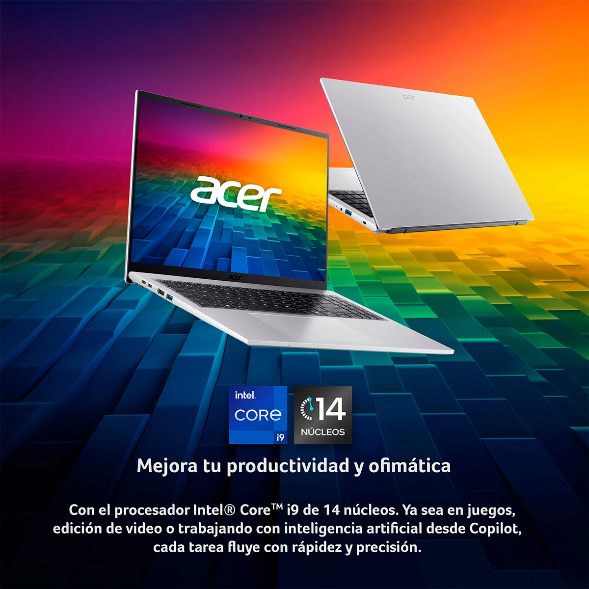 NOTEBOOK ACER ASPIRE GO AG16-71PT-91CE-1 INTEL CORE I9 32GB RAM 512GB SSD 16” - 5