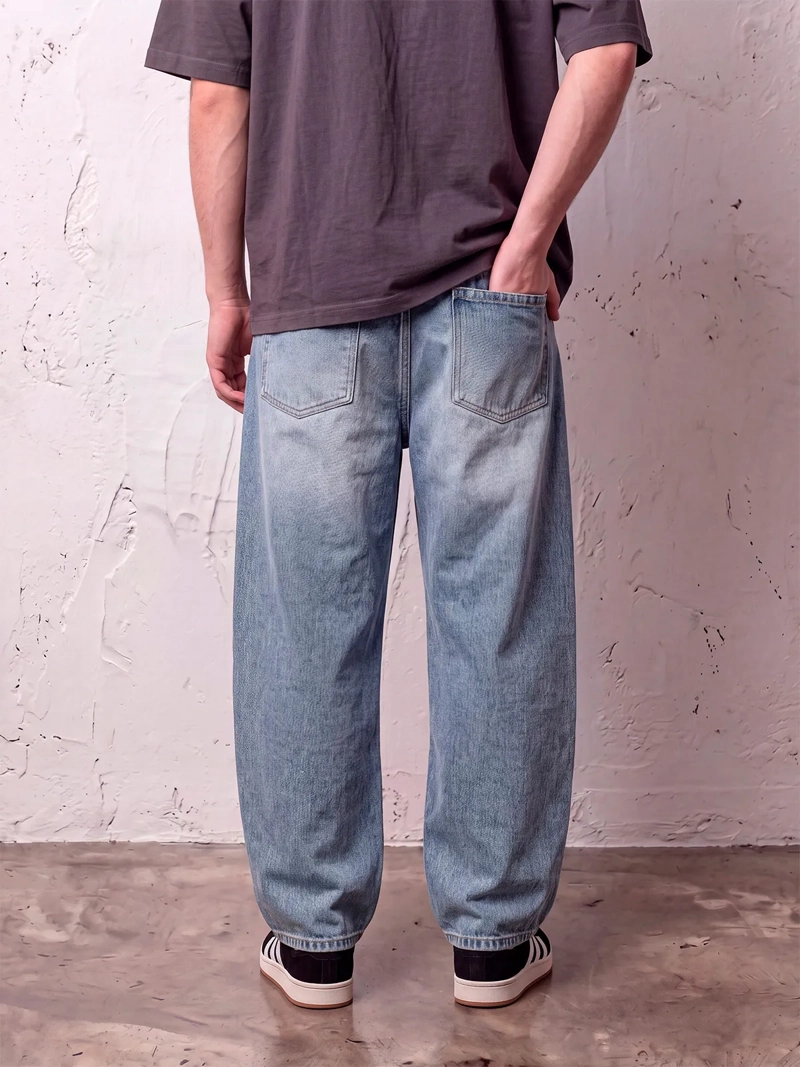 JEANS HOMBRE INDEX ALGODÓN BALLOON - 3