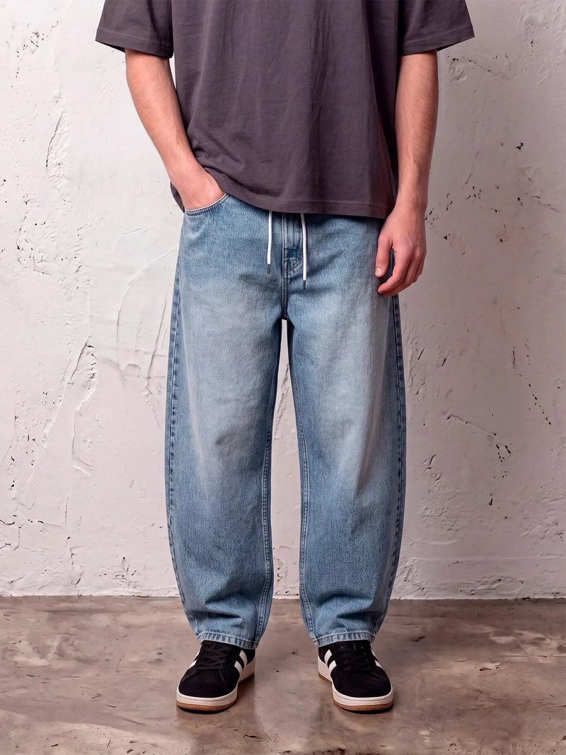 JEANS HOMBRE INDEX ALGODÓN BALLOON - 2