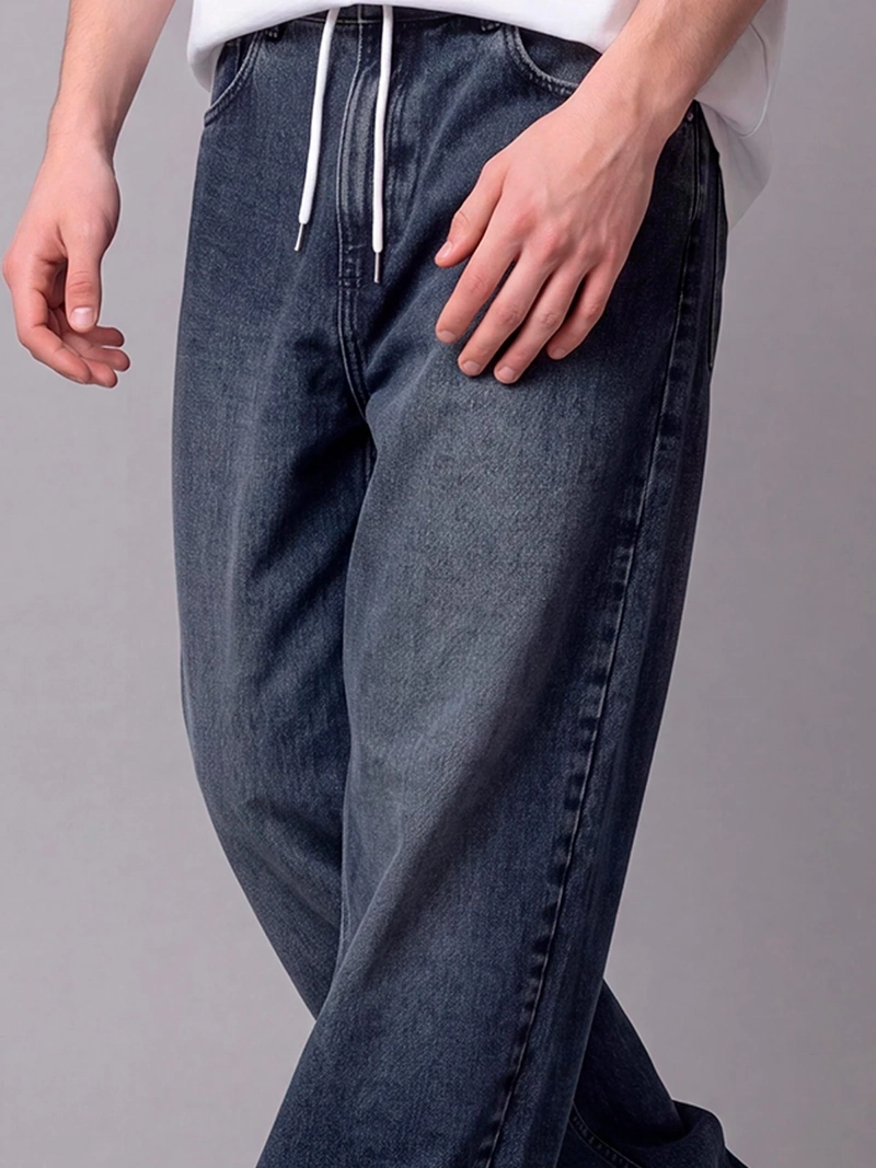 JEANS HOMBRE INDEX ALGODÓN BALLOON - 4