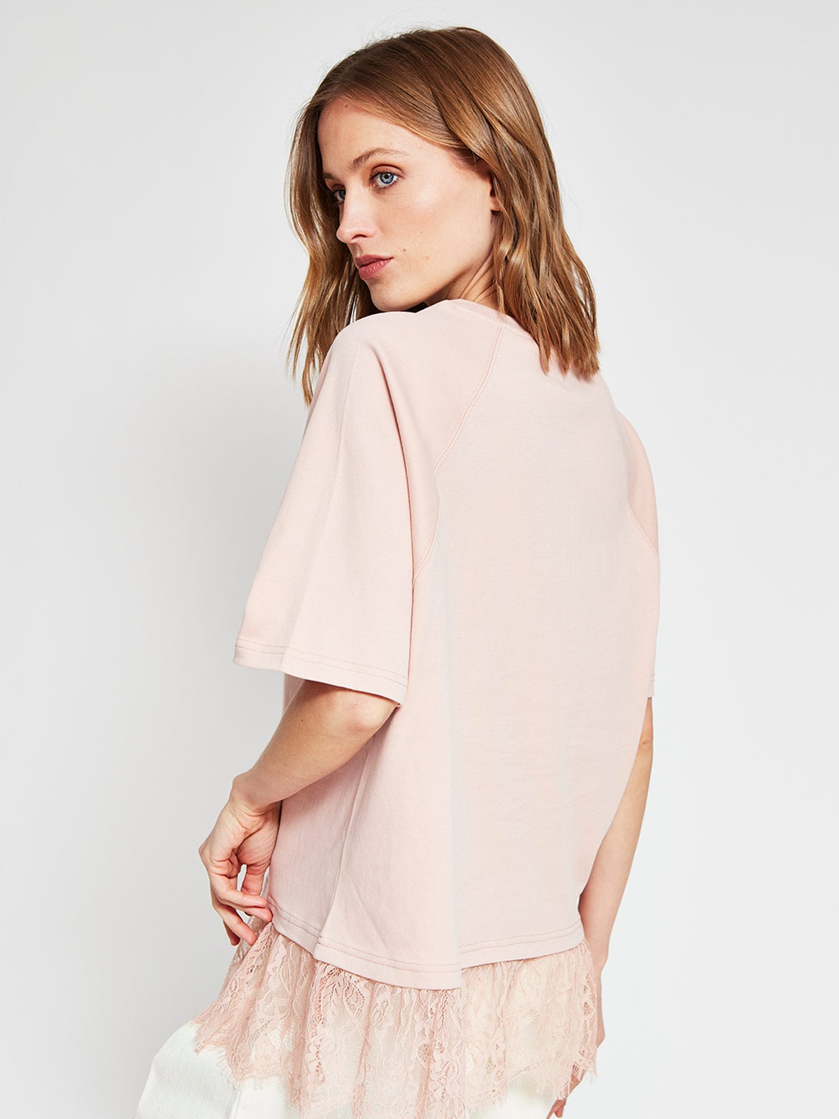 POLERA MUJER MARQUIS ALGODÓN ENCAJE - 2