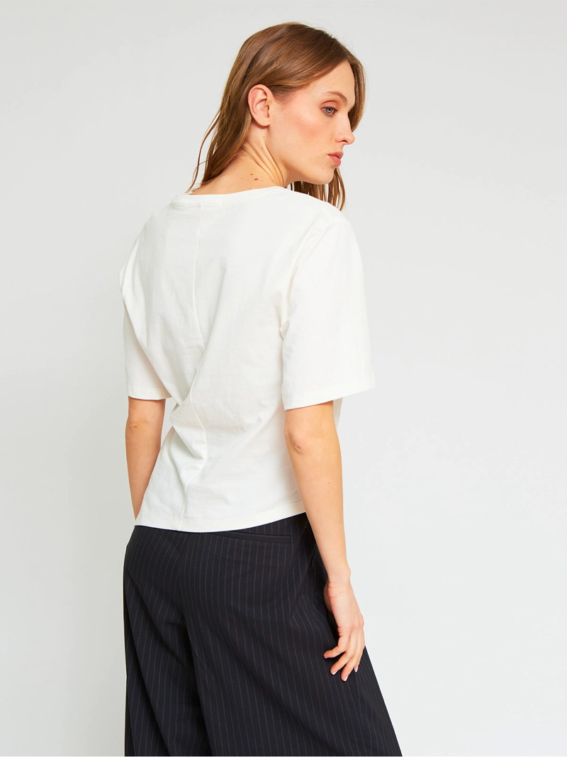 POLERA MUJER MARQUIS ALGODÓN DIAGONAL - 2