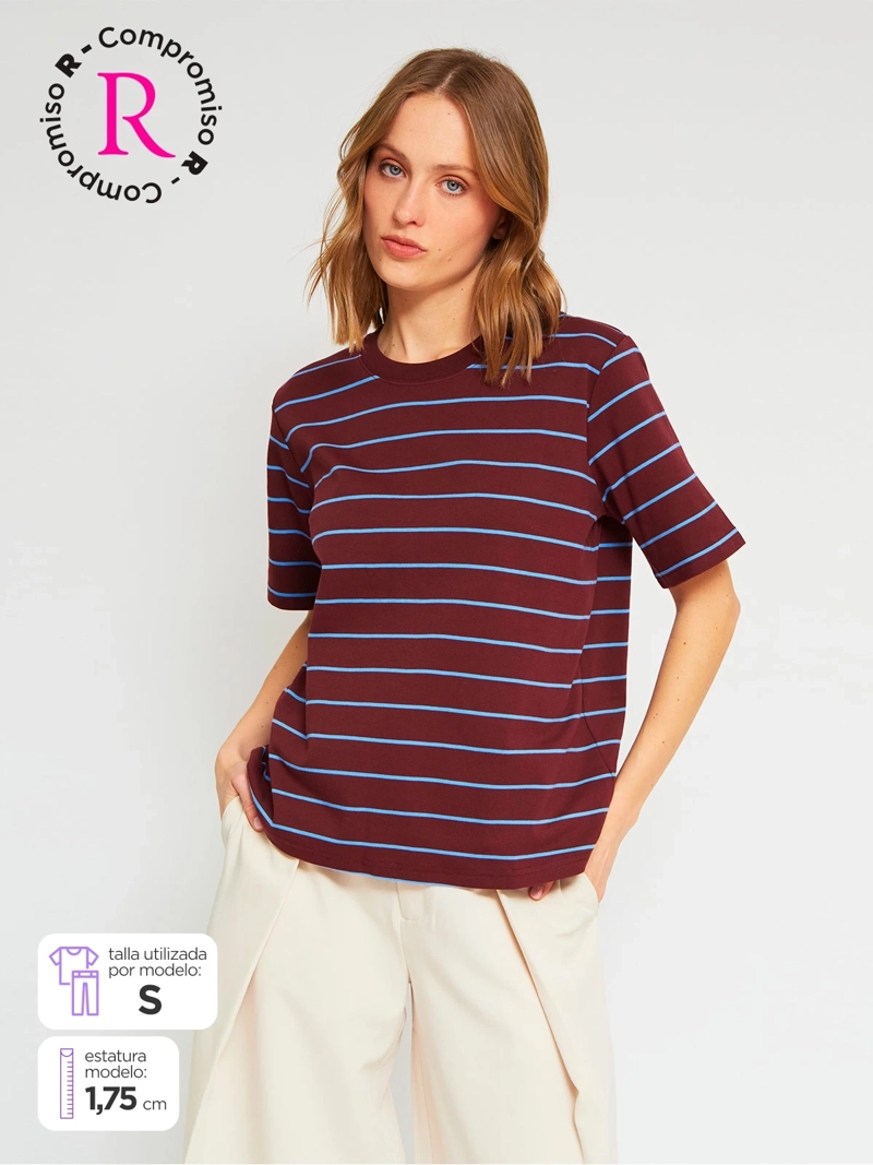 POLERA MUJER MARQUIS - BELÉN SOTO ALGODÓN RAYAS - 3