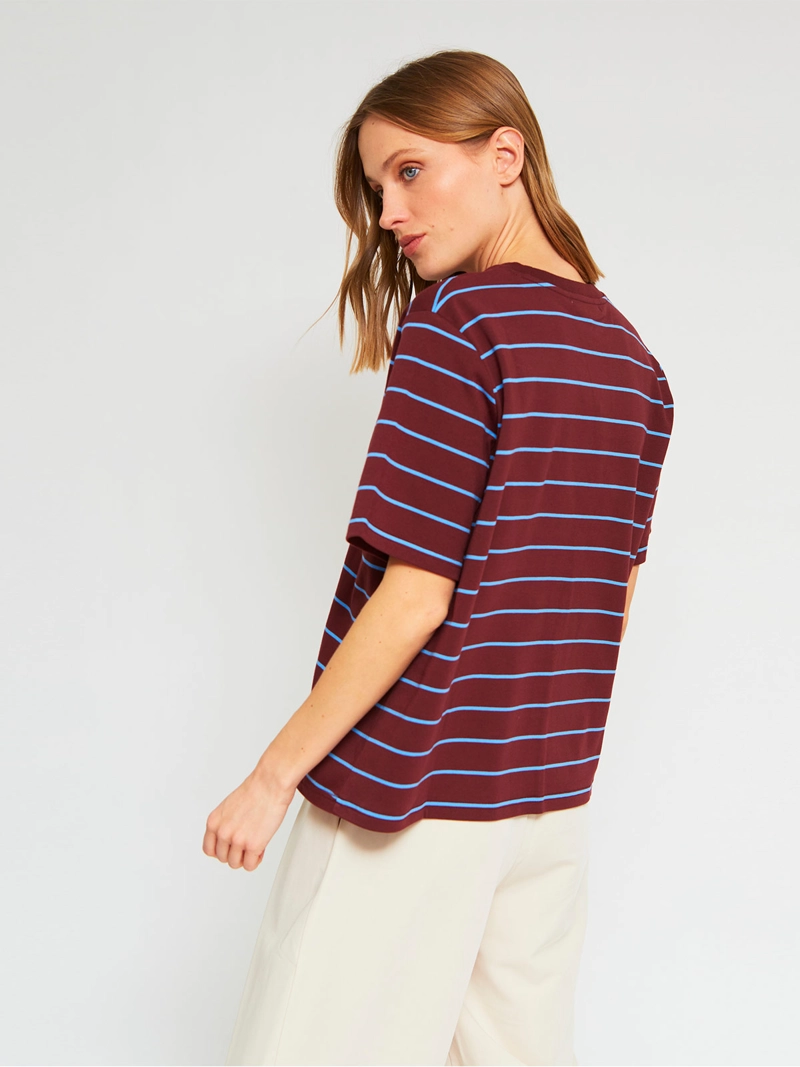 POLERA MUJER MARQUIS - BELÉN SOTO ALGODÓN RAYAS - 4
