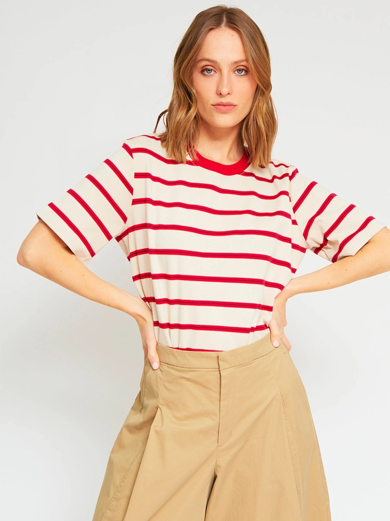 POLERA MUJER MARQUIS - BELÉN SOTO ALGODÓN RAYAS - 3