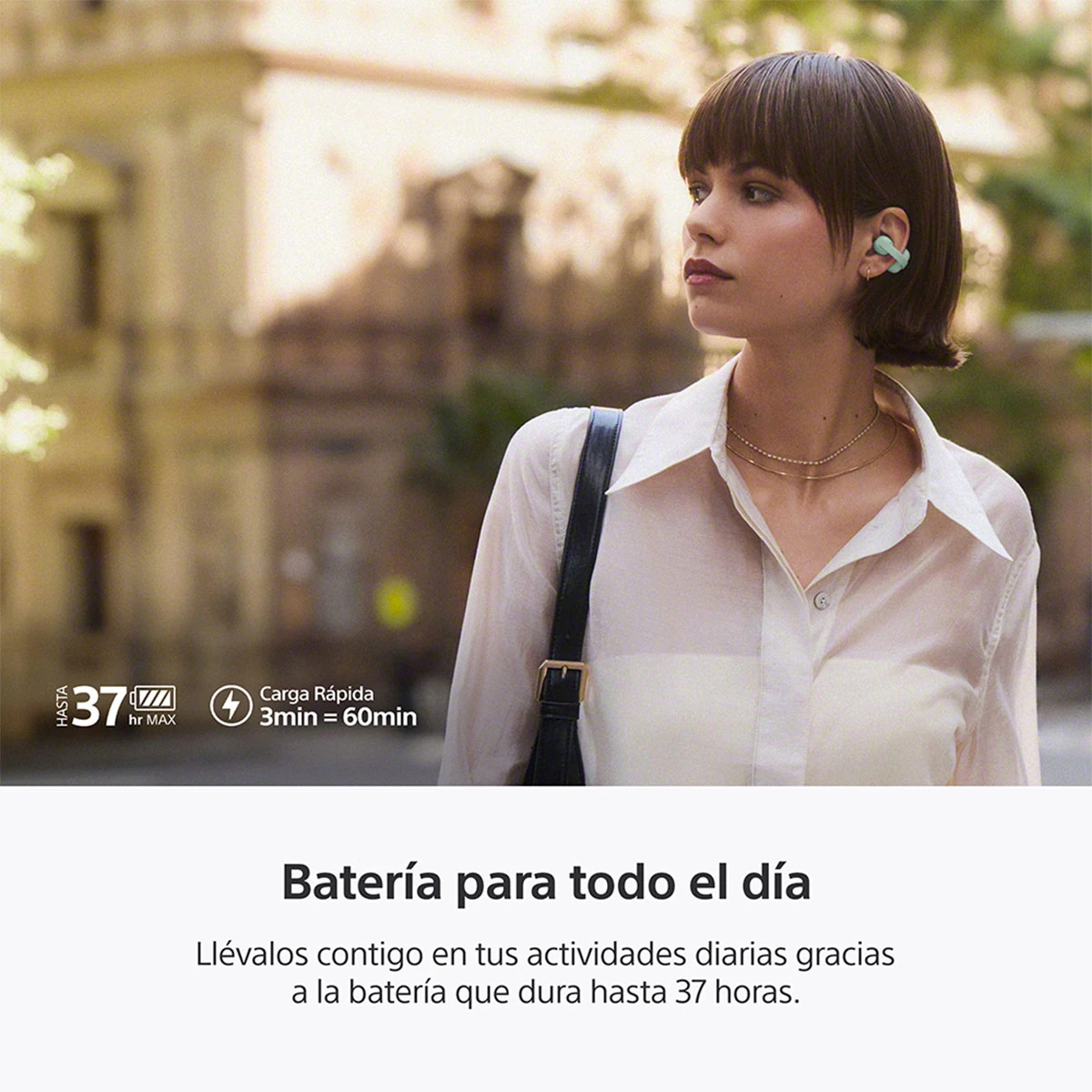 AUDÍFONOS SONY TRUE WIRELESS WF-LC900 BLUETOOTH - 6