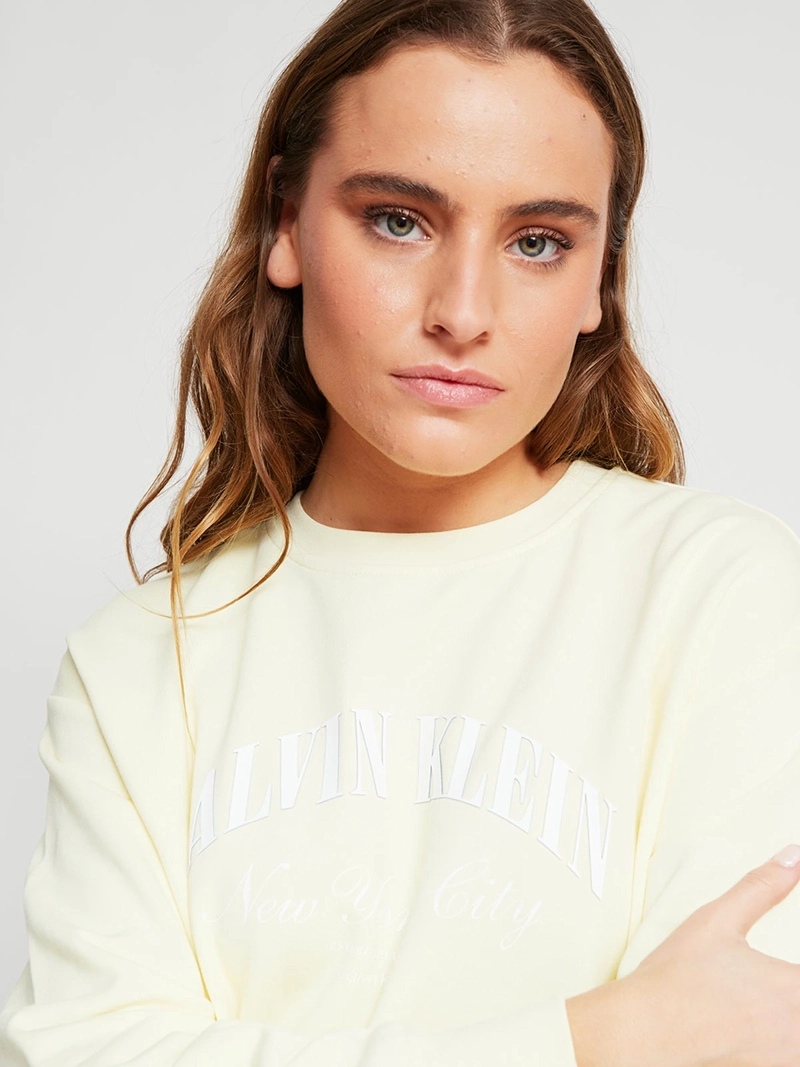 POLERÓN MUJER CALVIN KLEIN ALGODÓN - 4