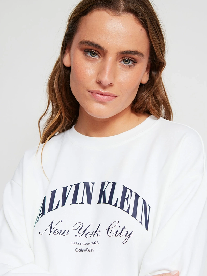 POLERÓN MUJER CALVIN KLEIN ALGODÓN - 4