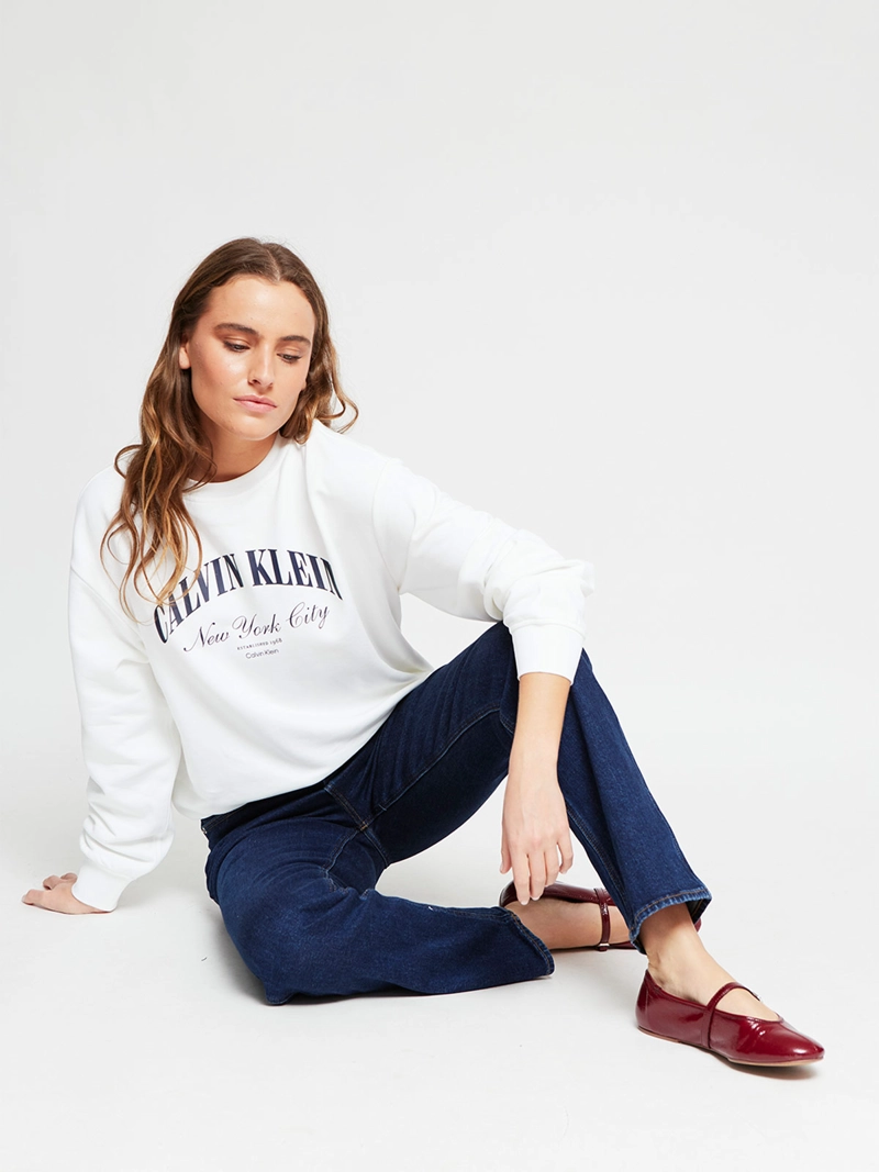 POLERÓN MUJER CALVIN KLEIN ALGODÓN - 5