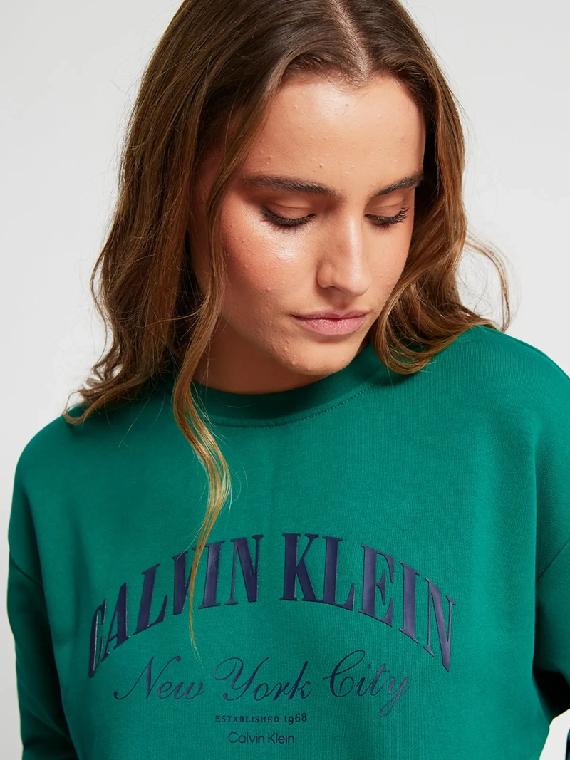 POLERÓN MUJER CALVIN KLEIN ALGODÓN - 4