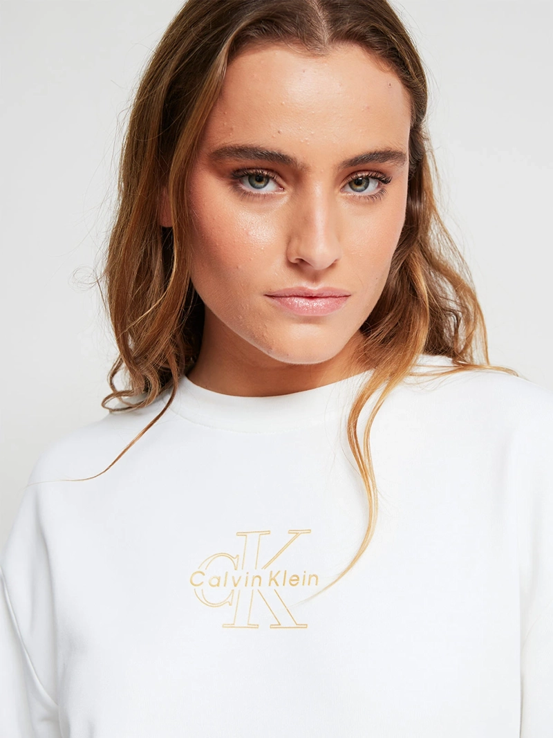 POLERÓN MUJER CALVIN KLEIN ALGODÓN - 4