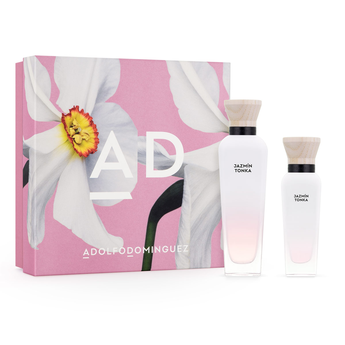 ESTUCHE PERFUME MUJER ADOLFO DOMINGUEZ JAZMÍN TONKA EDP 120ML+60ML - 1