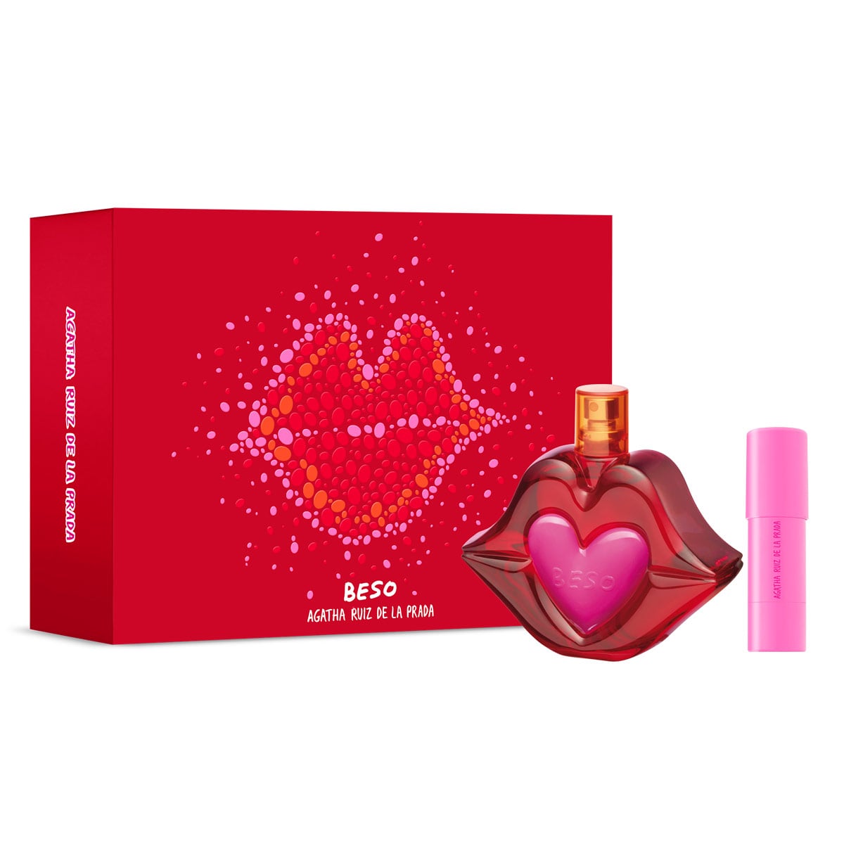 ESTUCHE PERFUME MUJER AGATHA RUIZ DE LA PRADA BESO EDT 100ML+10ML - 1