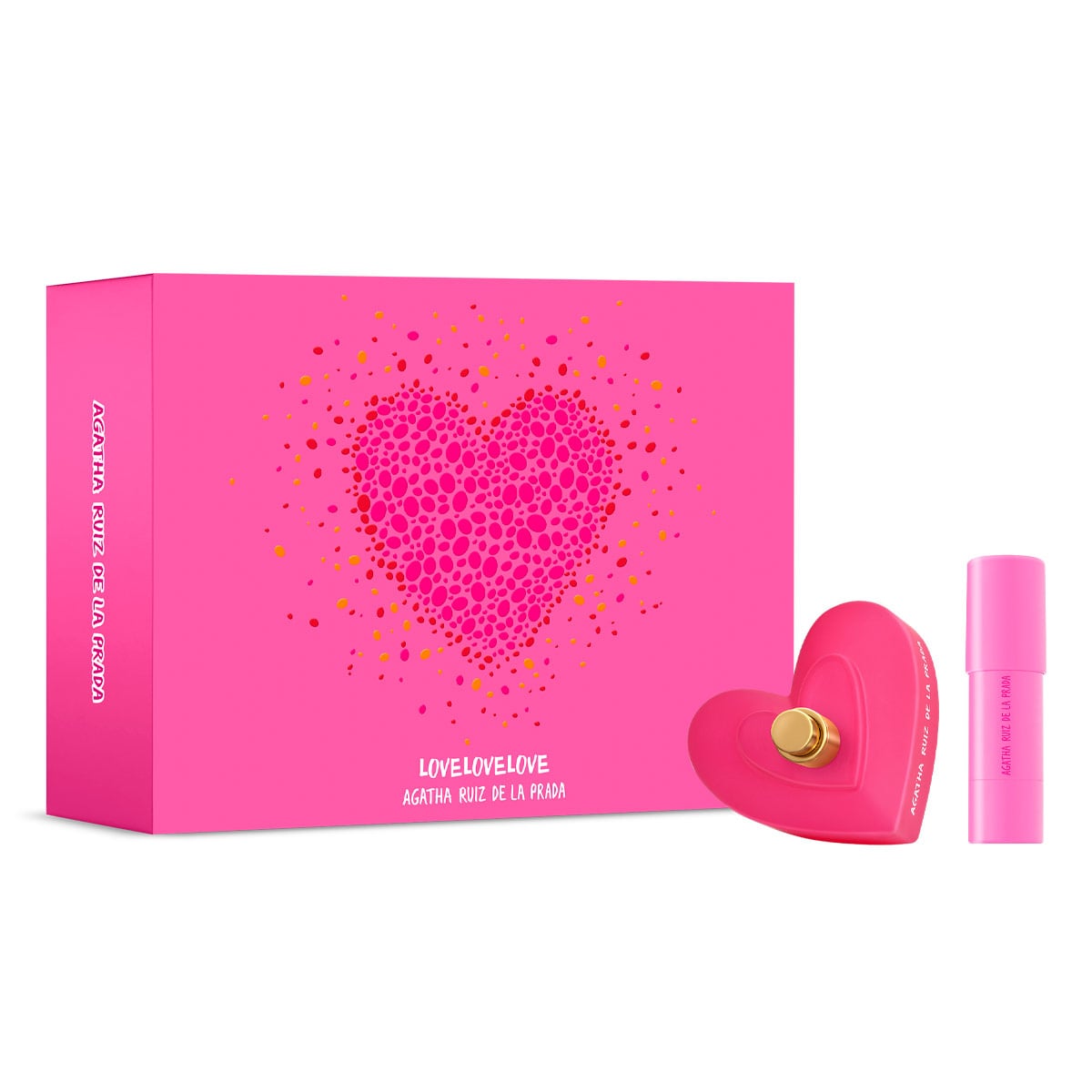 ESTUCHE PERFUME MUJER AGATHA RUIZ DE LA PRADA LOVE LOVE LOVE EDT 50M - 1
