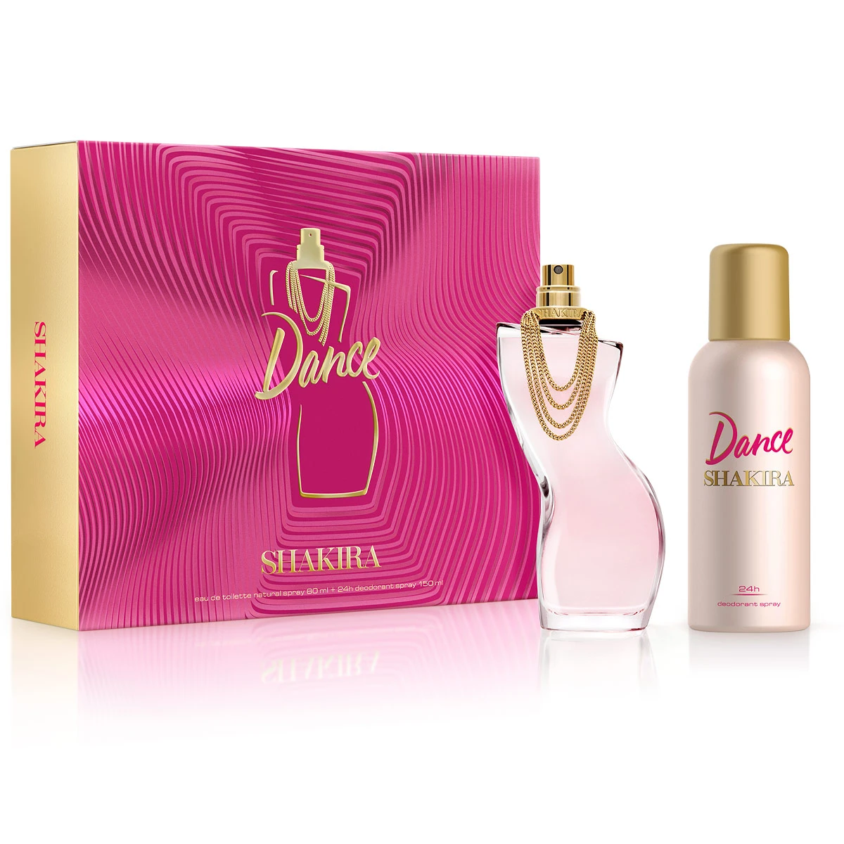 ESTUCHE PERFUME MUJER SHAKIRA DANCE EDT 80ML+150ML - 1
