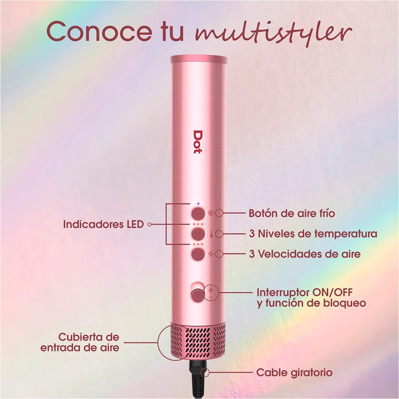 SECADOR DE PELO DOT MULTISTYLER 10 EN 1 1500W - 11