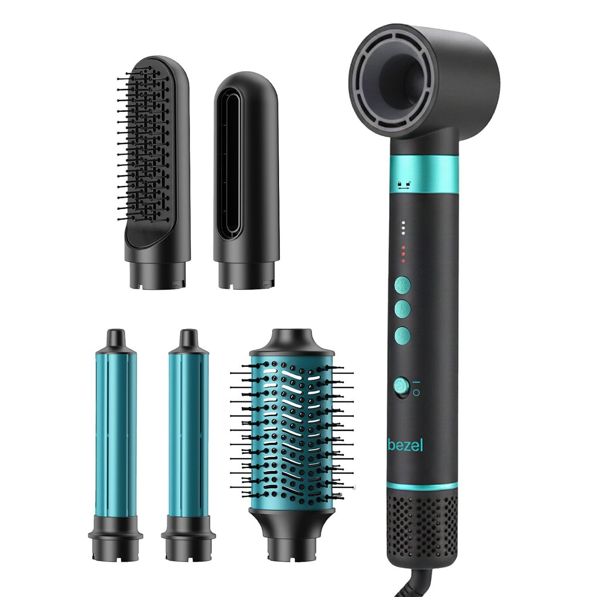 SECADOR DE PELO BEZEL MULTISTYLER 6 EN 1 BHR-015 - 2