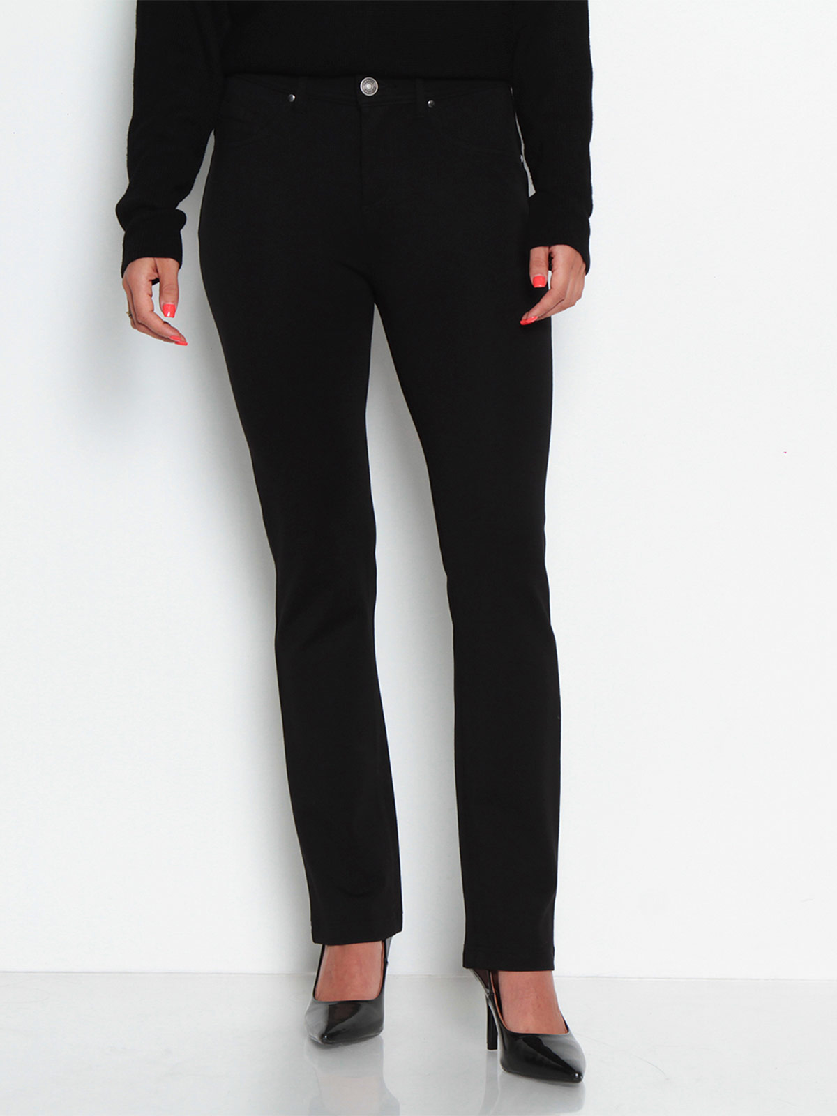 PANTALÓN MUJER WADOS RECTO TIRO ALTO - 2