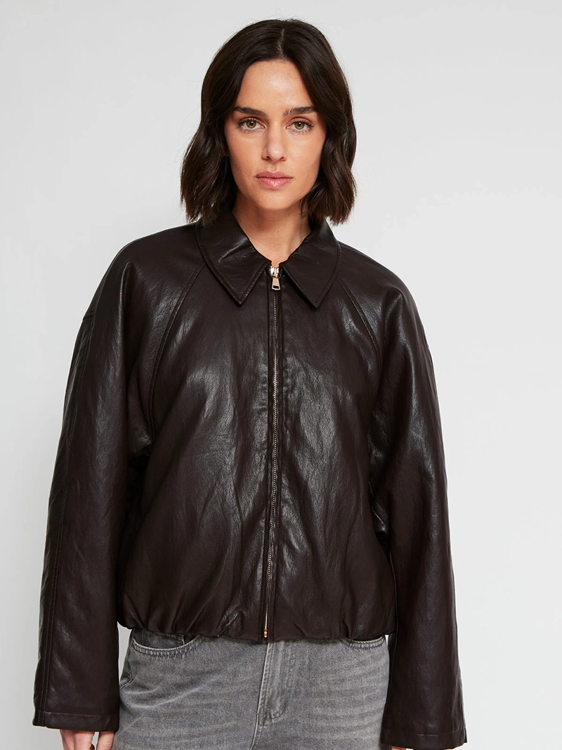 CHAQUETA MUJER MARQUIS EFECTO PIEL - 2