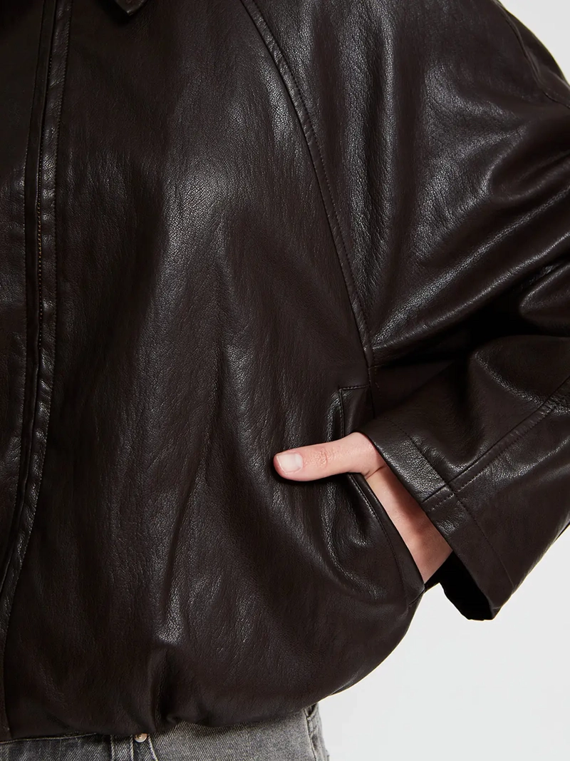 CHAQUETA MUJER MARQUIS EFECTO PIEL - 4